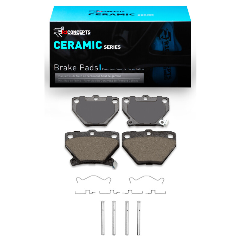Pontiac Vibe Brake Pads - Rear - R1 Concepts - Ceramic - `00-`08